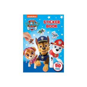 Klistermrke og malebog m. Paw Patrol